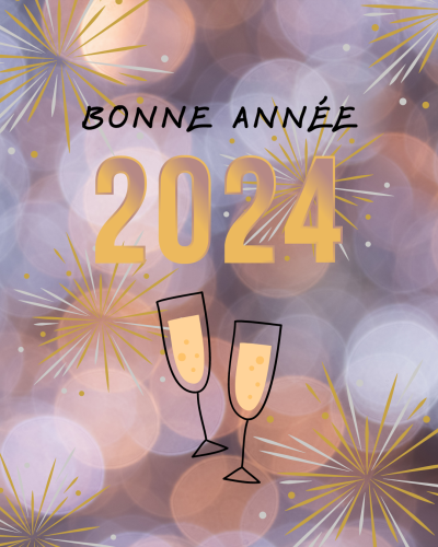 Meilleurs voeux pour 2024 !!